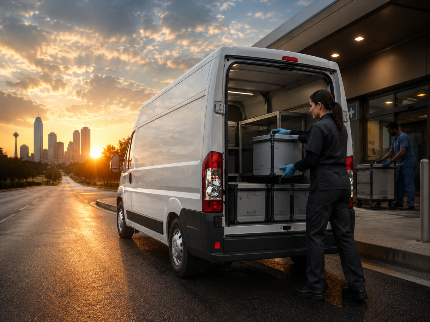 Healthcare Courier Routes Across Texas: Why Reliability Matters